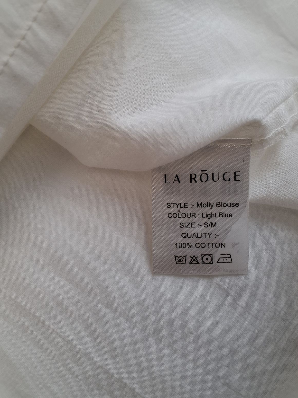 La Rōuge Skjorte